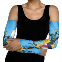 US Virgin Islands Arm Sleeves Emancipation Proud Freedom Statue