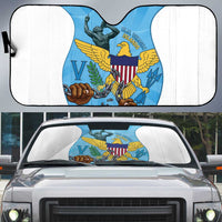 US Virgin Islands Auto Sun Shade Emancipation Proud Freedom Statue