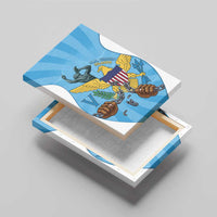 US Virgin Islands Canvas Wall Art Emancipation Proud Freedom Statue