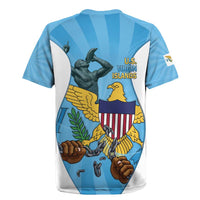 US Virgin Islands Rugby Jersey Emancipation Proud Freedom Statue