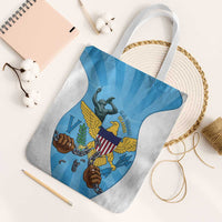 US Virgin Islands Tote Bag Emancipation Proud Freedom Statue