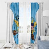 US Virgin Islands Window Curtain Emancipation Proud Freedom Statue