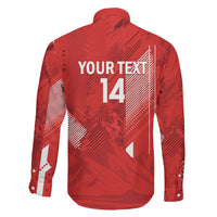 Switzerland Football Custom Family Matching Long Sleeve Bodycon Dress and Hawaiian Shirt Go Nati Swiss Alps Grunge Style