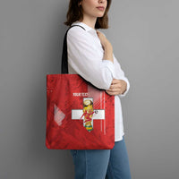 Switzerland Football Custom Tote Bag Go Nati Swiss Alps Grunge Style