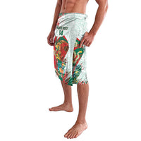 Mexico Football Custom Lavalava El Tri Aztec Calendar Brush Style