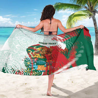 Mexico Football Custom Sarong El Tri Aztec Calendar Brush Style