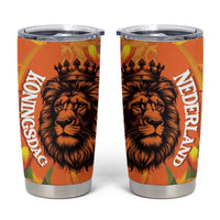 Nederland Fijne Koningsdag Tumbler Cup Netherlands Lion With Orange Tulips