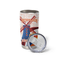 Netherlands King's Day Tumbler Cup Windmill With Nederland Pattern