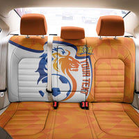 Custom Netherlands Football Back Car Seat Cover 2025 Go Champions Holland