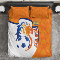 Custom Netherlands Football Bedding Set 2025 Go Champions Holland