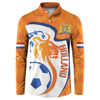 Custom Netherlands Football Button Sweatshirt 2025 Go Champions Holland