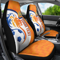 Custom Netherlands Football Car Seat Cover 2025 Go Champions Holland