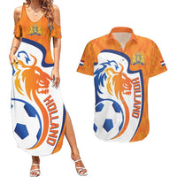 Custom Netherlands Football Couples Matching Summer Maxi Dress and Hawaiian Shirt 2025 Go Champions Holland