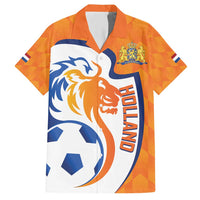 Custom Netherlands Football Family Matching Short Sleeve Bodycon Dress and Hawaiian Shirt 2025 Go Champions Holland