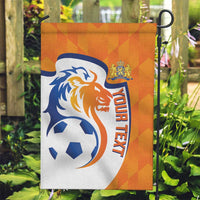 Custom Netherlands Football Garden Flag 2025 Go Champions Holland