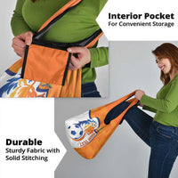 Custom Netherlands Football Grocery Bag 2025 Go Champions Holland