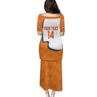 Custom Netherlands Football Puletasi 2025 Go Champions Holland