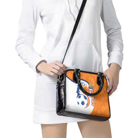 Custom Netherlands Football Shoulder Handbag 2025 Go Champions Holland