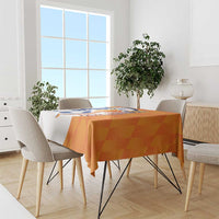 Custom Netherlands Football Tablecloth 2025 Go Champions Holland