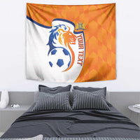 Custom Netherlands Football Tapestry 2025 Go Champions Holland