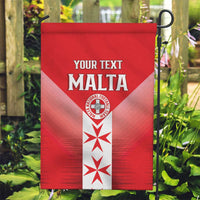 Custom Malta Football Garden Flag Maltese Cross Sporty Style