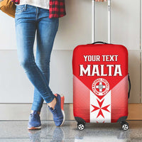 Custom Malta Football Luggage Cover Maltese Cross Sporty Style