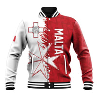 Custom Malta Football Baseball Jacket Go Champions Flag Style