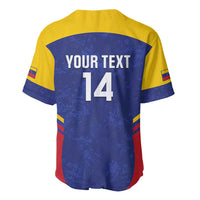 Custom Venezuela Football Baseball Jersey Come On La Vinotinto Flag Color