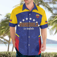 Custom Venezuela Football Hawaiian Shirt Come On La Vinotinto Flag Color