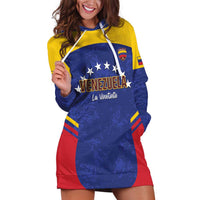 Custom Venezuela Football Hoodie Dress Come On La Vinotinto Flag Color