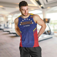 Custom Venezuela Football Men Tank Top Come On La Vinotinto Flag Color