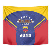 Custom Venezuela Football Tapestry Come On La Vinotinto Flag Color