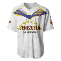 Custom Venezuela Football Baseball Jersey Come On La Vinotinto White