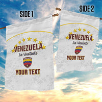 Custom Venezuela Football Garden Flag Come On La Vinotinto White