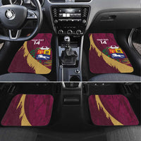 Custom Venezuela Football Car Mats Mano Tengo Fe La Vinotinto