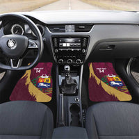 Custom Venezuela Football Car Mats Mano Tengo Fe La Vinotinto