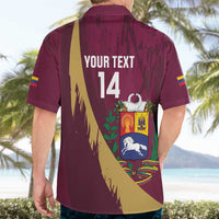 Custom Venezuela Football Hawaiian Shirt Mano Tengo Fe La Vinotinto