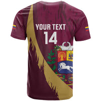 Custom Venezuela Football T Shirt Mano Tengo Fe La Vinotinto