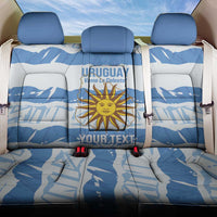 Custom Uruguay Football Back Car Seat Cover Vamo La Celeste