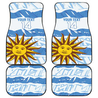 Custom Uruguay Football Car Mats Vamo La Celeste