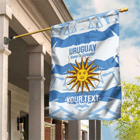 Custom Uruguay Football Garden Flag Vamo La Celeste