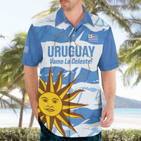 Custom Uruguay Football Hawaiian Shirt Vamo La Celeste