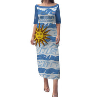 Custom Uruguay Football Puletasi Vamo La Celeste