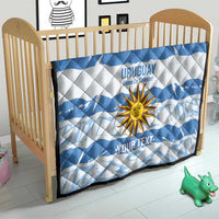 Custom Uruguay Football Quilt Vamo La Celeste
