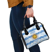 Custom Uruguay Football Shoulder Handbag Vamo La Celeste