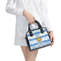 Custom Uruguay Football Shoulder Handbag Vamo La Celeste