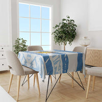 Custom Uruguay Football Tablecloth Vamo La Celeste