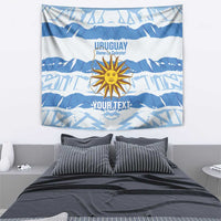 Custom Uruguay Football Tapestry Vamo La Celeste