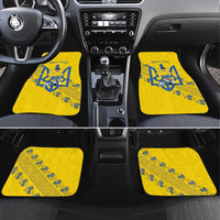 Personalised Ukraine Football Car Mats Glory to Ukrainian