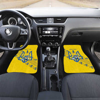 Personalised Ukraine Football Car Mats Glory to Ukrainian